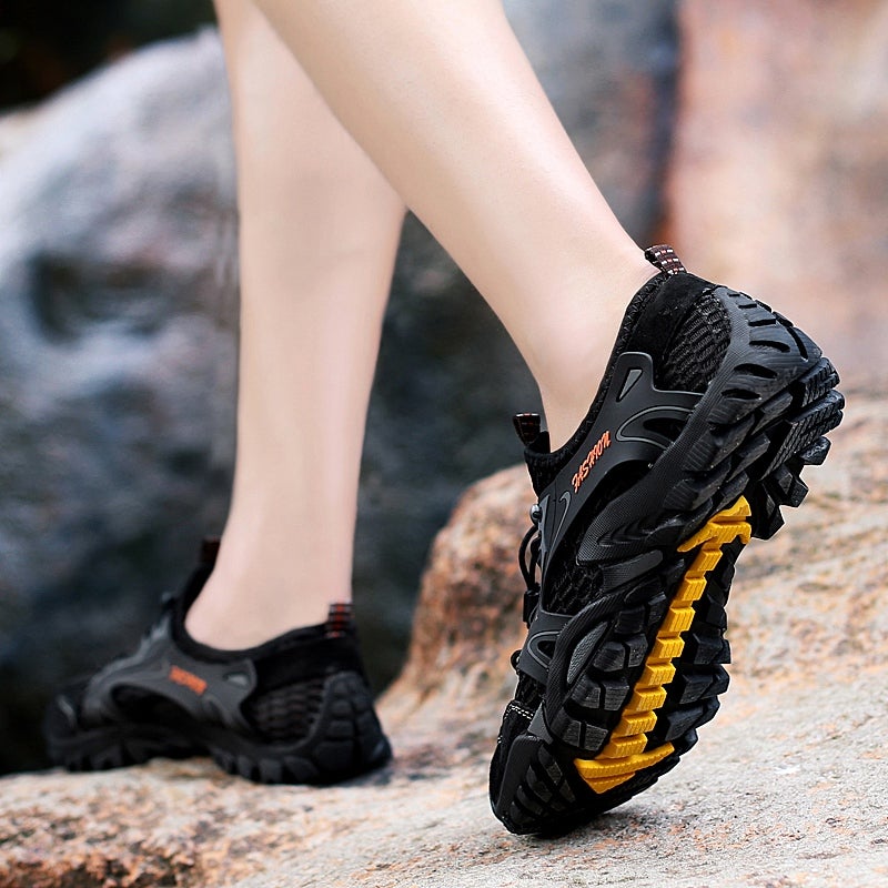 Sandals Men'S Shoes Summer Beach Casual Tracing Shoes Outdoor Breathable Mountaineering Shoes Trendy Mesh Breathable Teenage Shoes - Image 4