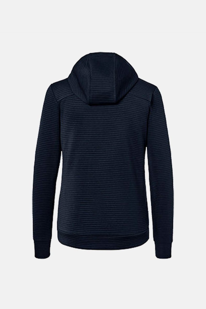 Tchibo هودي نسائي بأكمام طويلة وسحب، رمادي داكن - Image 3