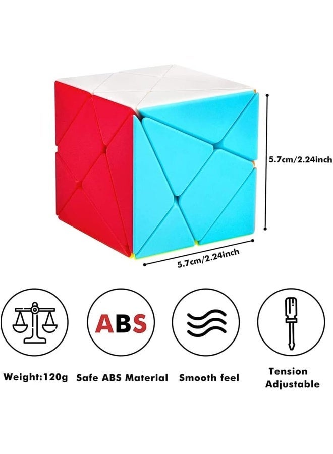 ECVV Special Shaped 3X3 Speed Cubes Unique Design Magic Cube with Fast and Smooth Rotation Magic Cube Puzzle Toys for Kids and Adults - Image 4