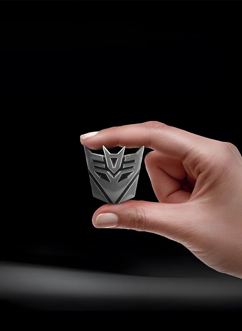 TRANSFORMERS 1Pair 3D Metal Transformers Emblem Car Sticker Car Badge Decal,3D Dimensional Car Logo Sticker,Transformers Zinc Alloy Emblems for Automotive,Car Decoration - Image 4