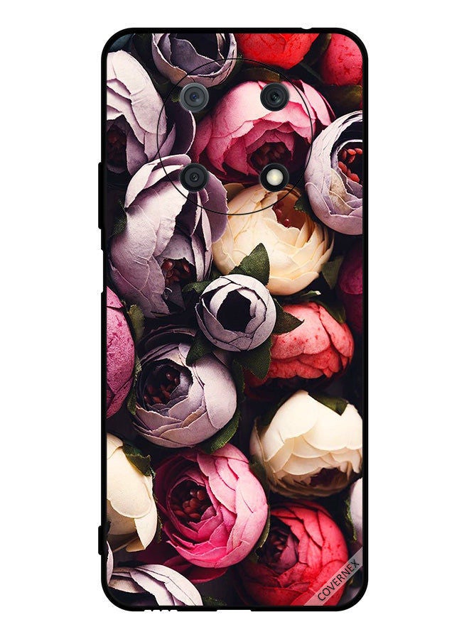 Covernex Protective Case Cover For Huawei Nova Y90 Dark Cone Roses - Image 1