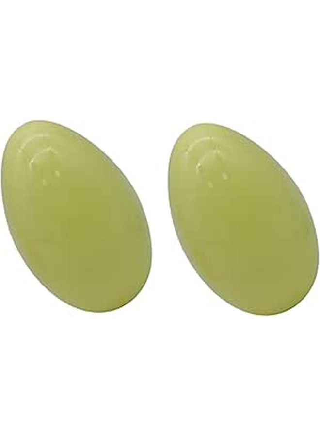 2Pcs Plastic Fillable Easter Eggs Twisted For Easter Party Decoration And Crafts - Image 1