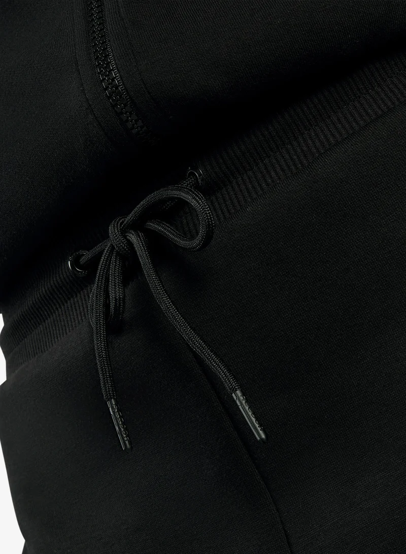 Reebok Black Yara Wide Hem Open Jogger for Women | Best Price UAE