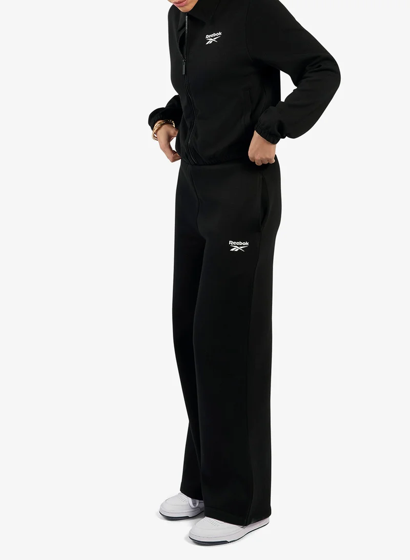 Reebok Black Yara Wide Hem Open Jogger for Women | Best Price UAE