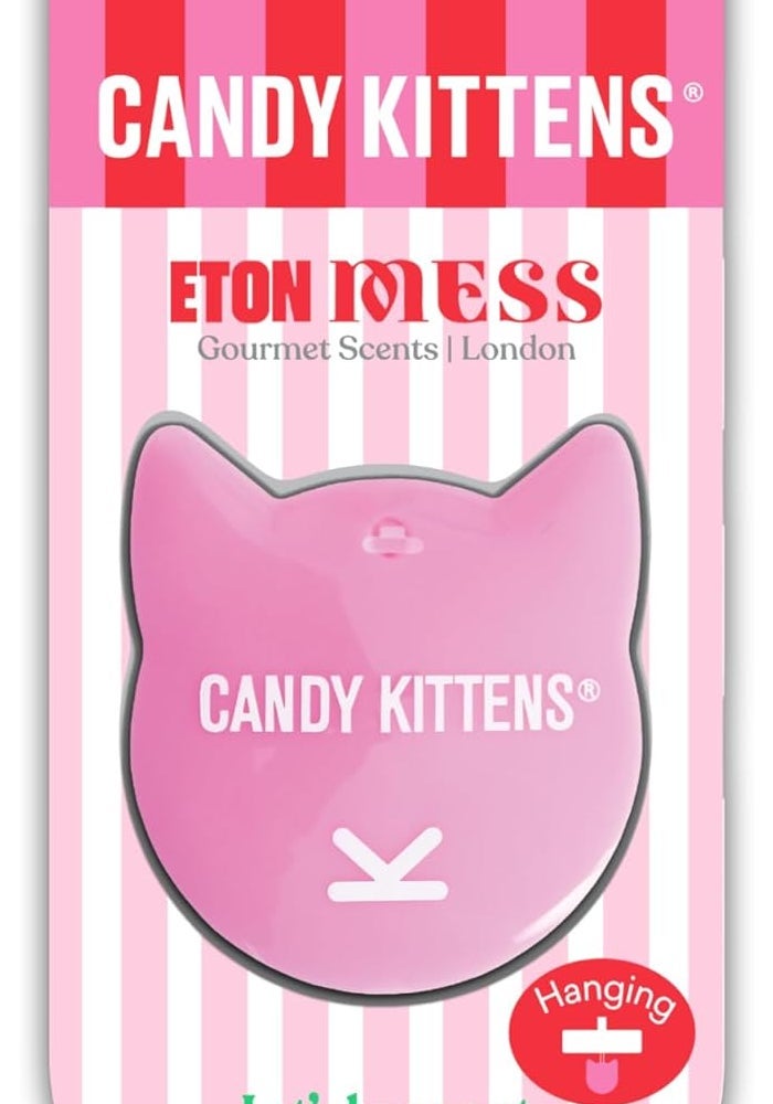 Candy Kittens Eton Mess Hanging Car Air Freshener - 45 Day Long Lasting Fragrance - Image 1