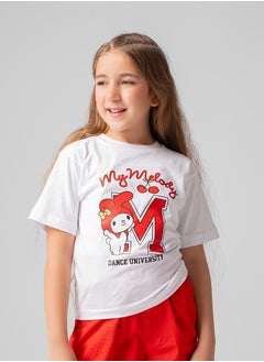 Arafa My Melody Printed T-shirt (White)  - Image 1