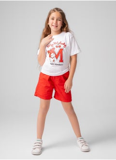 Arafa My Melody Printed T-shirt (White)  - Image 3