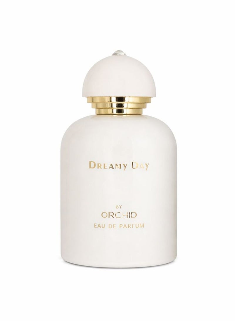 Orchid Dreamy Day Pour Femme Eau De Parfum 100ml Perfume for Women Long Lasting Citrus Floral Fragrance with Bergamot Pear Lily of the Valley Ylang Ylang Rose Musk Benzoin - Image 5