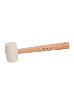 Gazelle 450 Grams Rubber Mallet (16oz) with Hardwood Handle 