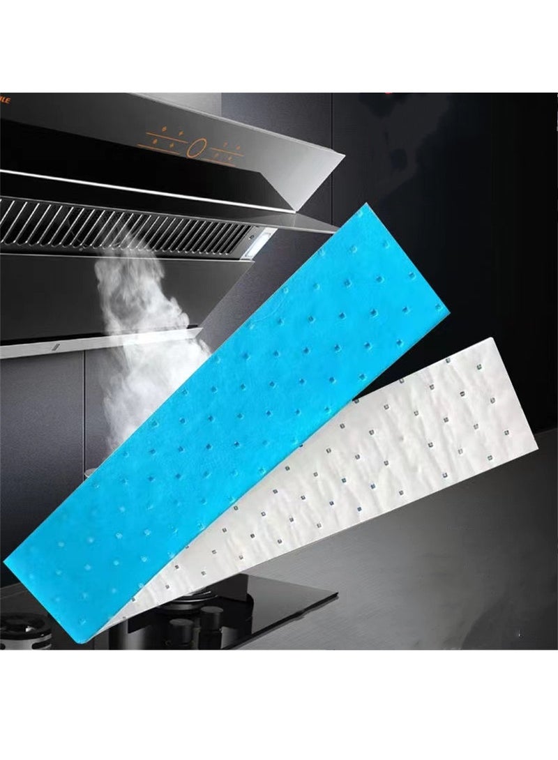 Excefore Range Hood Filter Paper, 30Pcs Range Hood Oil Absorbing Paper, Hood Grease Filters, Universal Disposable Kitchen Range Hood Oil-absorbing Paper with Impermeable Membrane - Image 2