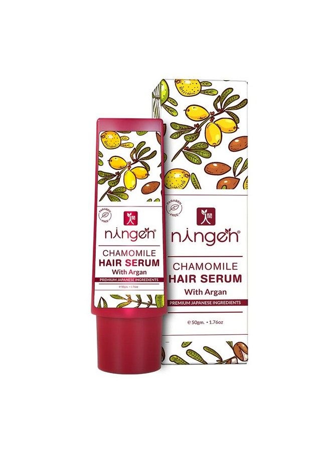 Chamomile Hair Serum With Argan I Dermatologically Tested Paraben Free I Reduce Dandruff Promote Hair Growth Prevent Split Ends Lighten Hair Strands I 50G Brown - pzsku/Z97366DB9BFBDB19EE213Z/45/_/1682331730/68e2d7a1-3dd2-4ec6-a95b-0eb322e3ba58