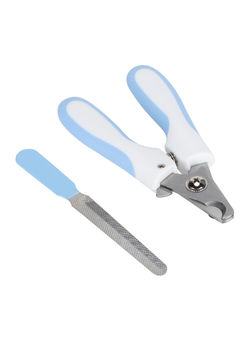 BLOOMING TIME Dog Nail Clipper with Nail File, Stainless Steel Cat Nail Clipper Professional Pet Nail Clipper Suitable for Puppies Kittens - Image 3
