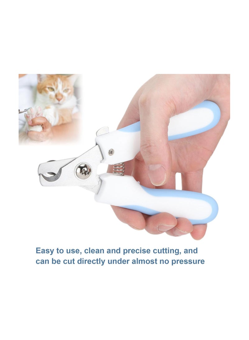 BLOOMING TIME Dog Nail Clipper with Nail File, Stainless Steel Cat Nail Clipper Professional Pet Nail Clipper Suitable for Puppies Kittens - Image 4
