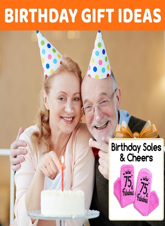 Happy Pop هدايا عيد الميلاد الخامس والسبعين من هابي بوب للنساء - جوارب لامرأة في منتصف العمر تبلغ من العمر 75 عامًا، أفكار هدايا عيد ميلاد من عام 1950 - Image 3