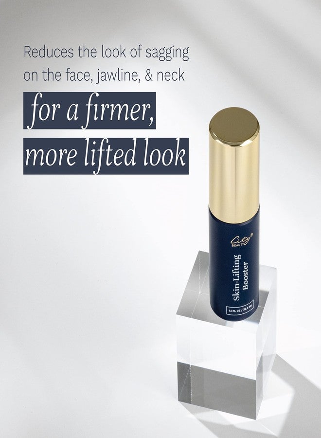 City Beauty Skin-Lifting Booster - Anti-Aging Booster Serum for Face - Lift & Tighten - Sagging Skin Solution with Peptides - Visibly Smooth Fine Lines & Wrinkles - Cruelty-Free, Clean Skin Care - Image 3