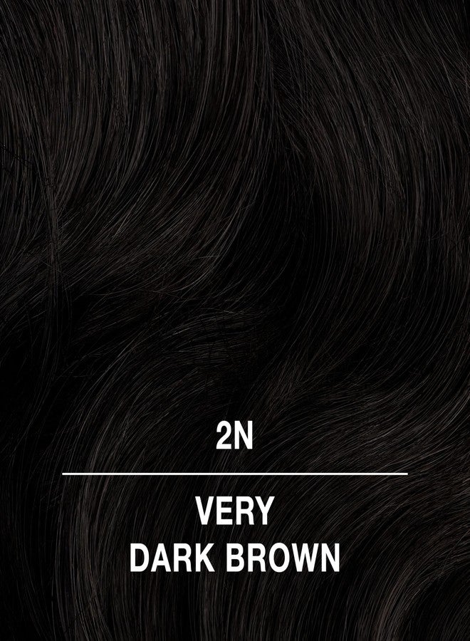COLORCHARM Permanent Cream Hair Color, 2N Very Dark Brown, 2 oz. - Image 2