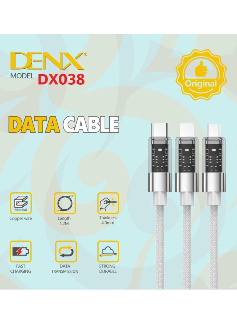 دينكس DX038 - كابل شحن PD-Lightning - Image 3