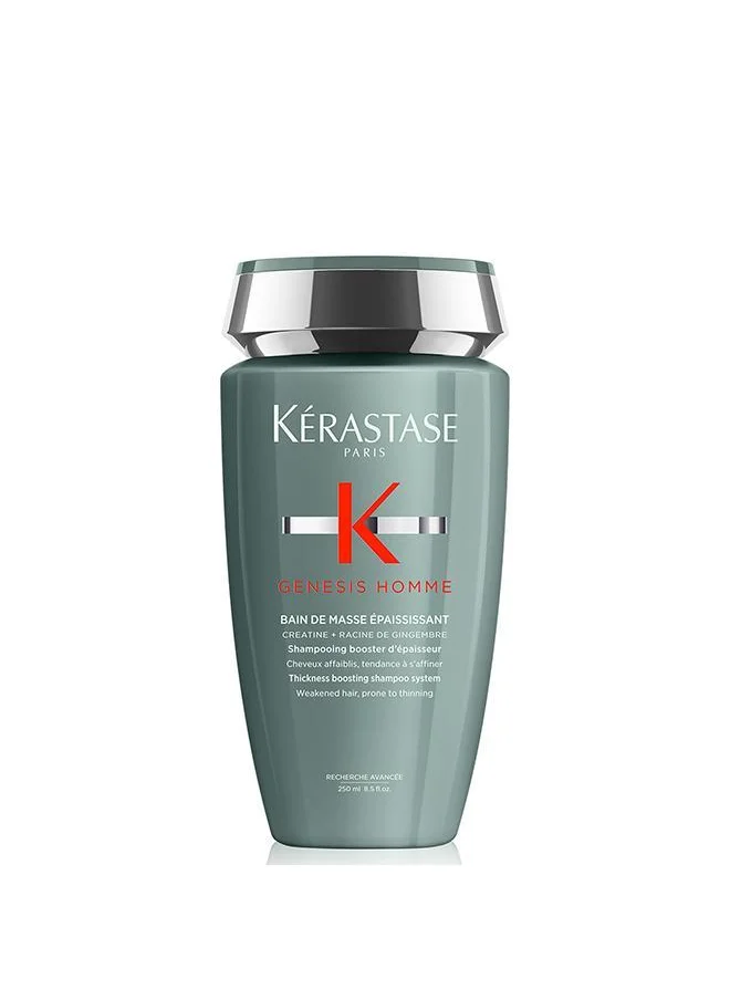 KERASTASE Kerastase Genesis Homme Bain De Masse Thickening Shampoo for Weakened Hair For Men - 250 ml