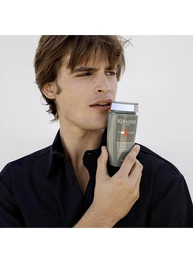 KERASTASE Kerastase Genesis Homme Bain De Masse Thickening Shampoo for Weakened Hair For Men - 250 ml