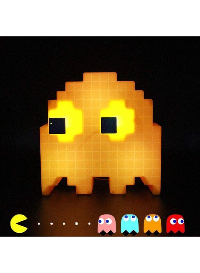NIBEMINENT Pac-Man Themed Colour Changing Table Lamp Multicolour - Image 1