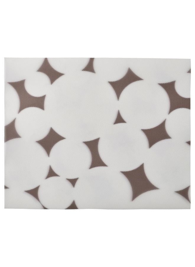 erorex Place mat, patterned black/white, 36x29 cm - Image 1