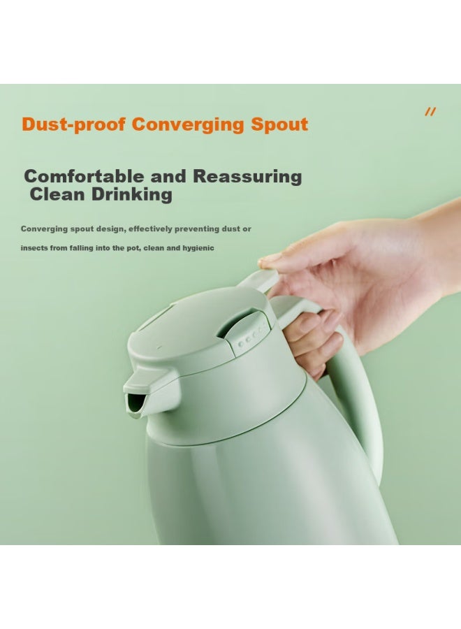 Joyoung Insulated Water Bottle Large Capacity Glass Inner Pot Warm Water Bottle Student Dormitory Hot Water Bottle 1.9l - Image 2