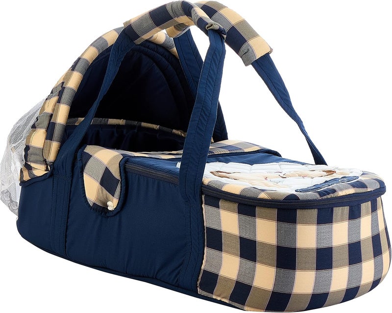 Baby Supplies CarryCot For Boys, Navy - Image 5
