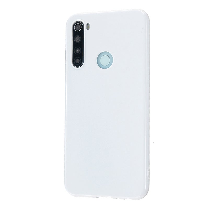 Generic (Unbranded) For Redmi Note 8/8 Pro Cellphone Cover Reinforced Soft TPU Phone Case Anti-scratch Full Body Protection Milk white - Image 1