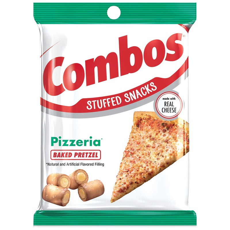 COMBOS Pizzeria Pretzel Baked Snacks 6.3-Ounce Bag - Image 1