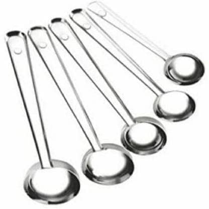 PUTHAK Stainless Steel Cooking and Serving Spoon Ladle Set, Kitchen Tool Set (Stainless Steel Ladle Set 5) - Image 3
