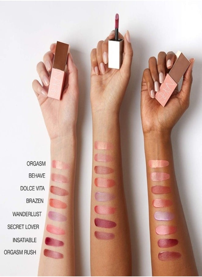 NARS Cosmetics - NARS Afterglow Liquid Blush - Behave 7ml | Lightweight, Buildable & Long-Lasting Mauve Pink Cheek Color for a Natural, Radiant Glow - Image 1