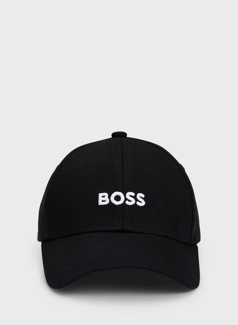 BOSS Logo Curved Peak Cap