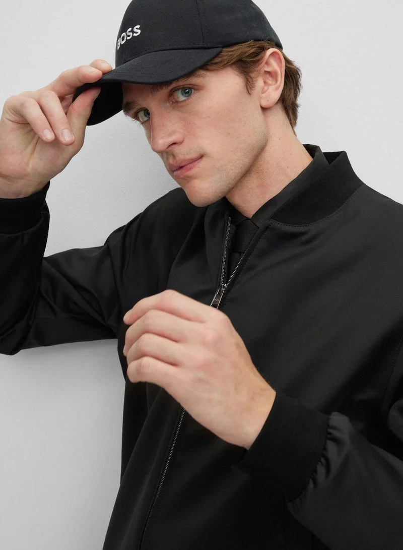 BOSS Logo Curved Peak Cap