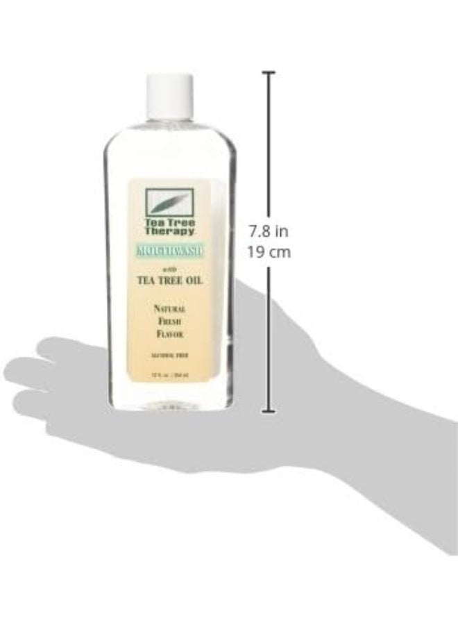 Tea Tree Therapy Mouthwash With Tea Tree Oil 12 Fl Oz (354 ml) - Image 3