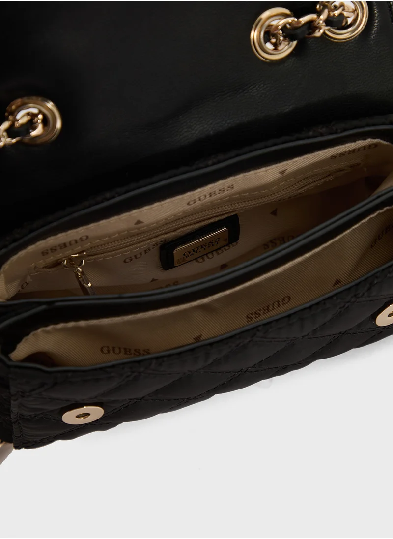 GUESS Giully Mini 2 Comp Cnvrtbl Flp