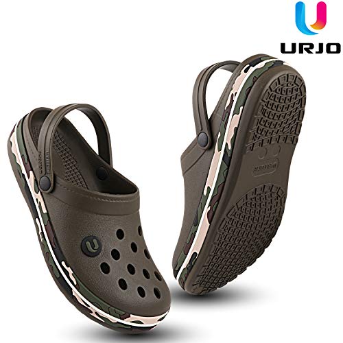 URJO Olive Clogs - 9 UK (43 EU) (Men_CAMO) - Image 3
