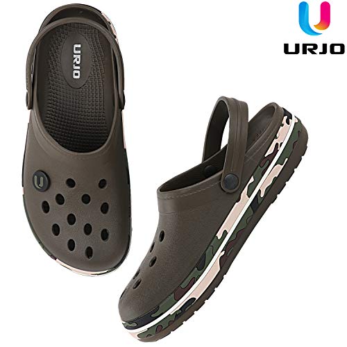 URJO Olive Clogs - 9 UK (43 EU) (Men_CAMO) - Image 4