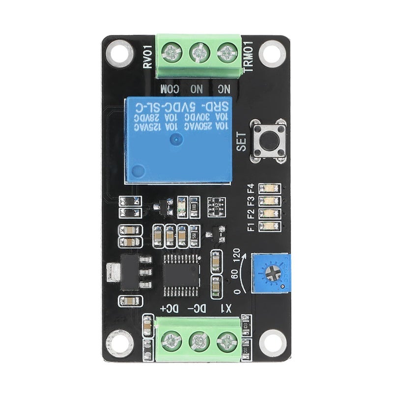 DC 5V 12V 24V وحدة توقيت التتابع تأخير تشغيل إيقاف تشغيل مفتاح الزناد القفل الذاتي - Image 5