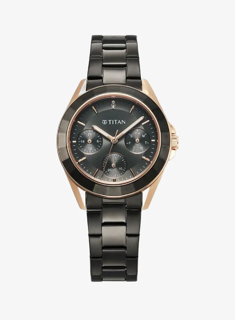 Titan Women's Stainless Steel Analog Watch 95315KM02 - 33 mm