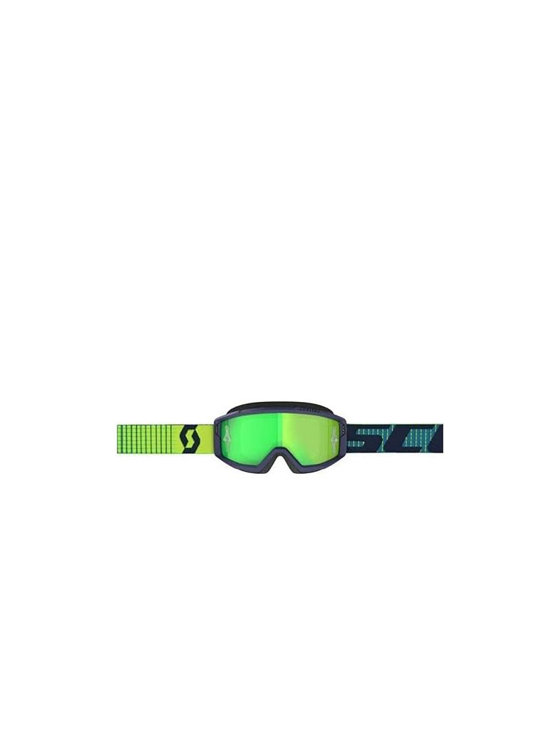 Scott Primal Goggle Blue / Yellow / Green Lens Chrome Works - Image 2