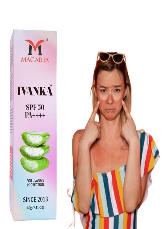 MACARIA Ivanka Face Sunscreen Lotion SPF 50+ | Moisturizer for women dry skin - Image 1