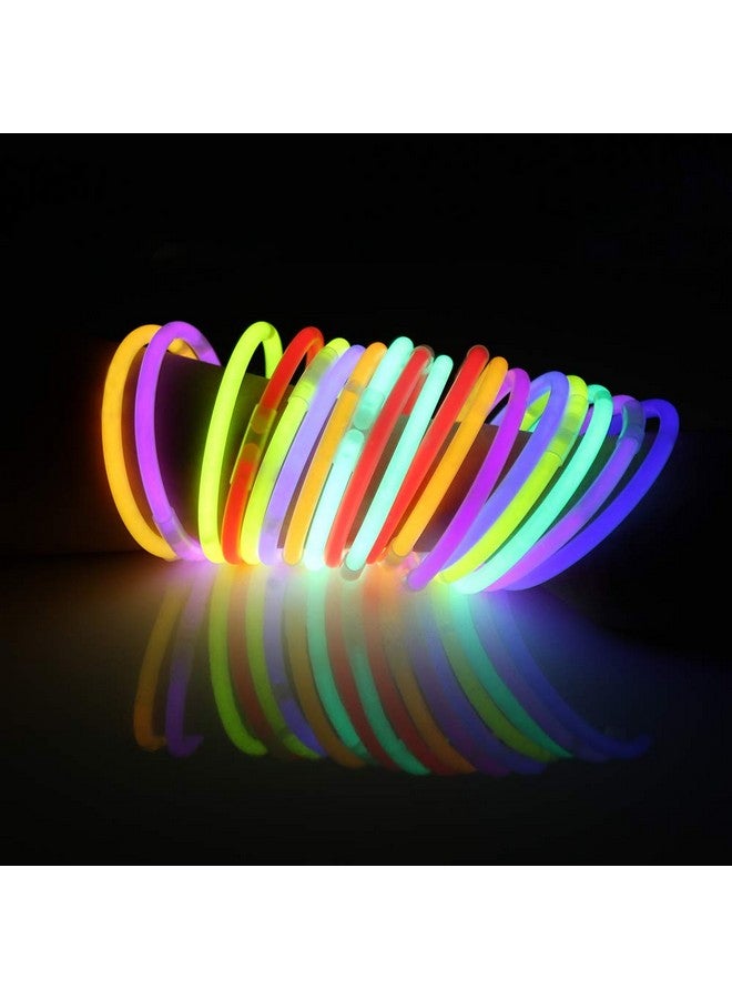 JOYIN 300 Pcs 8" Glowsticks, Bracelets Necklaces, Glow in the Dark Party Favors, Easter, Christmas, Halloween Supplies Pack, Football Party Supplies - Image 5