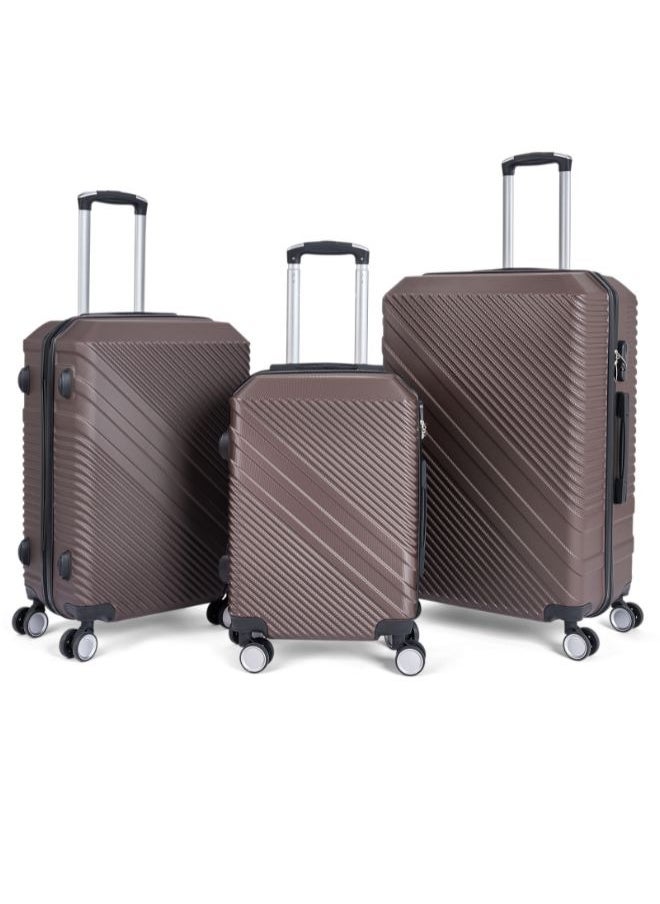 LIMRA A travel bag set consisting of 3 luggage bags brown/black  - Image 1