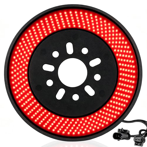Auto Buero Spare Tire Brake Light for 20182025 Jeep Wrangler JL JLU 405 LEDs Super Bright 3rd Rear Third Brake Light PlugNPlay Easy Install Wheel Light for Jeep Wrangler JL JLU Accessories - Image 1