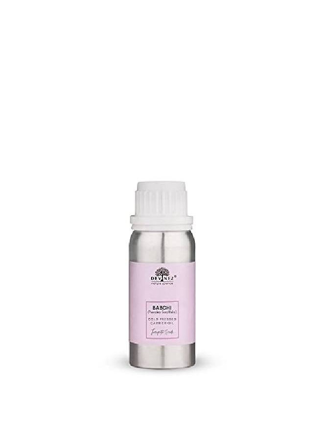 Devinez - Babchi Cold Pressed Oil Bakuchi (Psoralea Corylifolia)100% Pure l & Undiluted 250ml in Anodized Aluminum Bottle Ideal For Hair Growth Hair Care Skin Care Scar wound Healing - Image 1