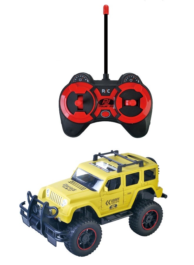 Power Joy Remote Control Jeep With Lights 1/12 Bpc, Assorted 1 Piece (Style & Color May Vary) Each Sold Separately – Remote Control Toy for Kids Ages 6+ - Image 1