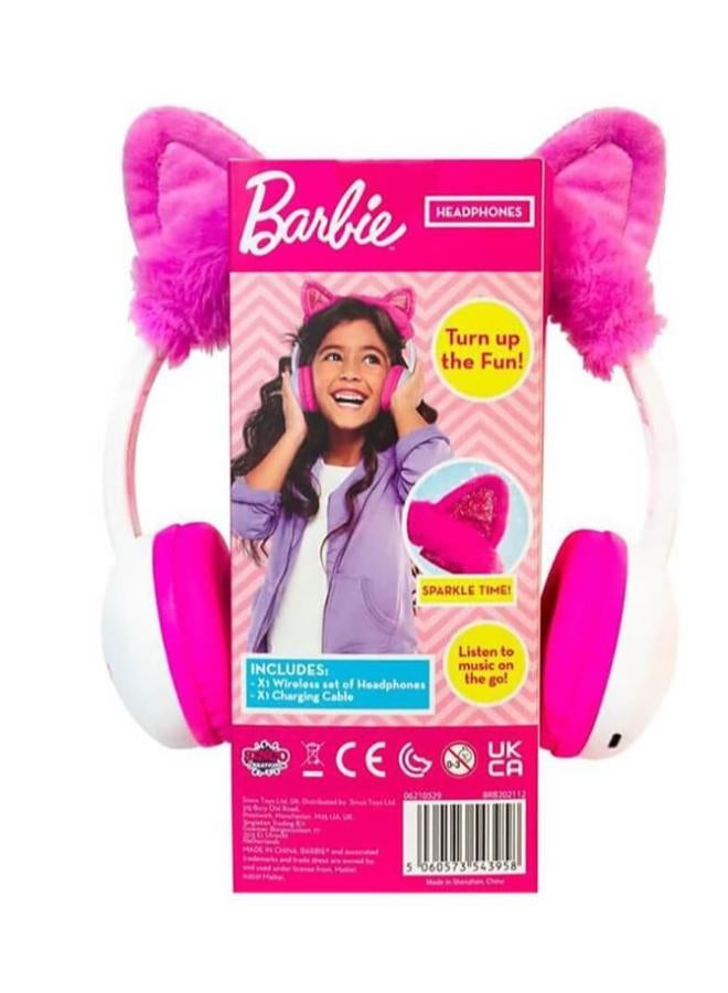 Barbie Fluffy Bluetooth Headphones - Image 3