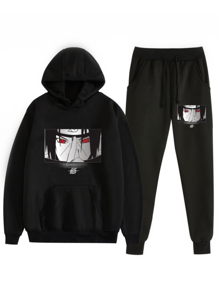 Naruto Casual Loose Hooded Men's And Women's Plush Ankle Kit
