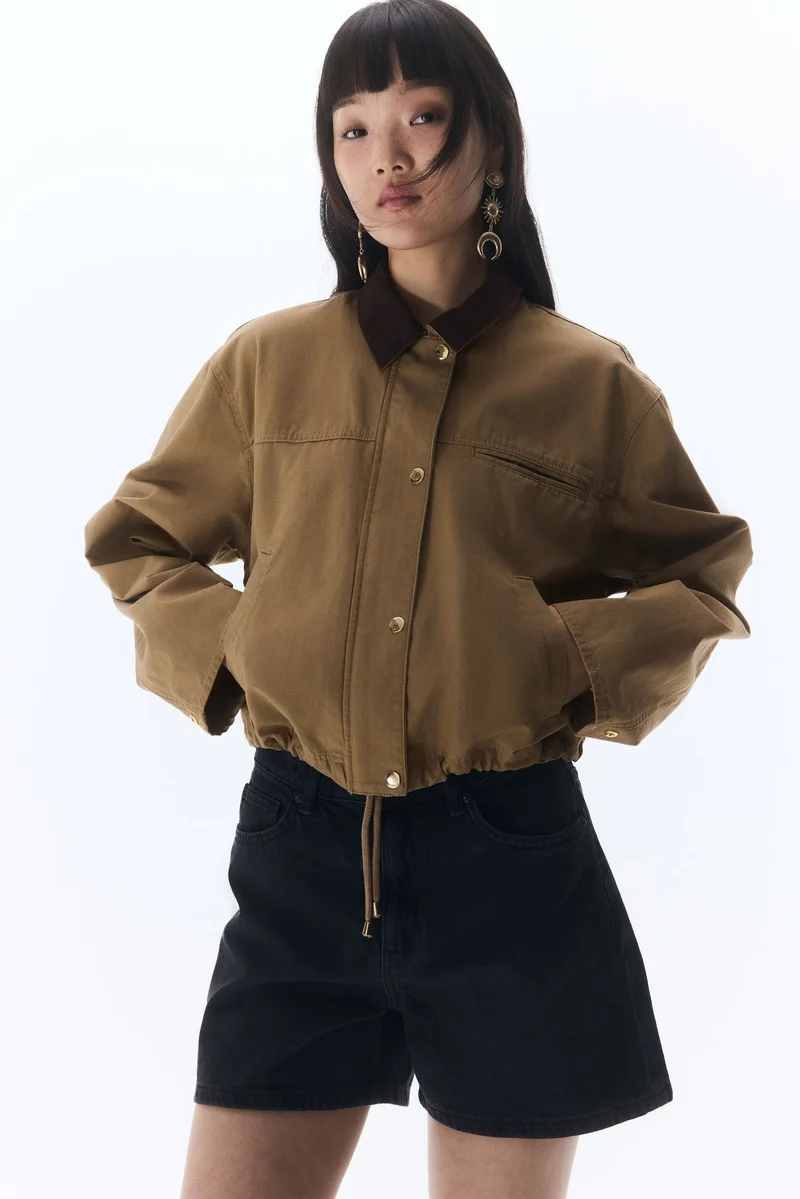 H&M Short cotton jacket