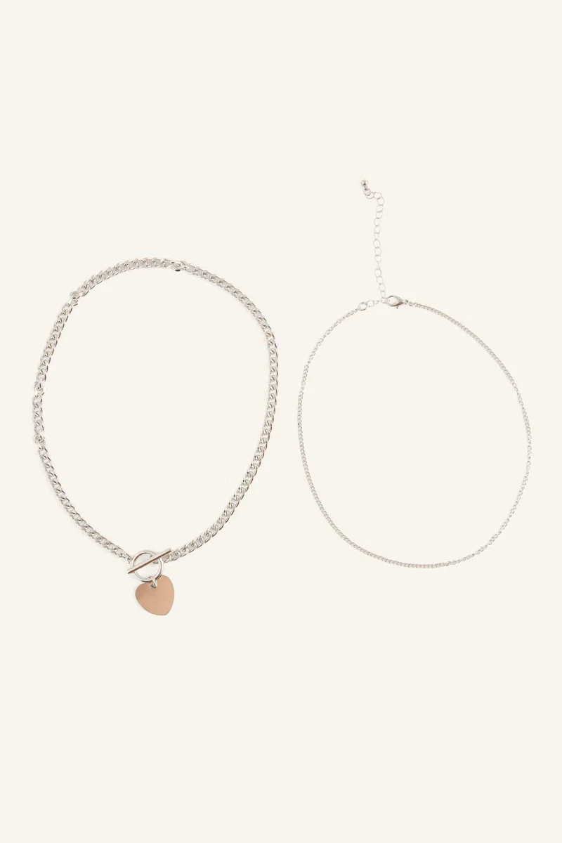 Woman 2 Piece Necklace